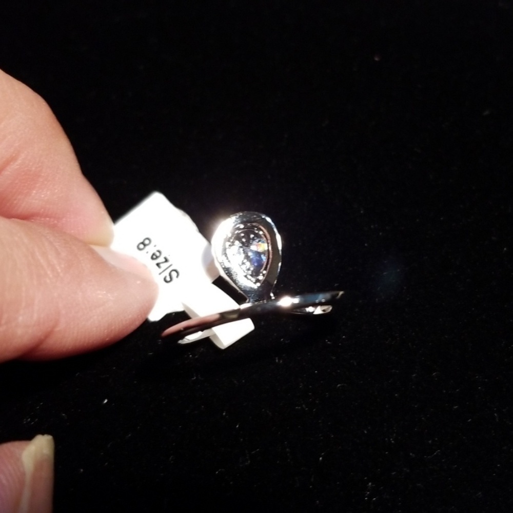 CUBIC ZIRCONIUM RING - Picture 3 of 4